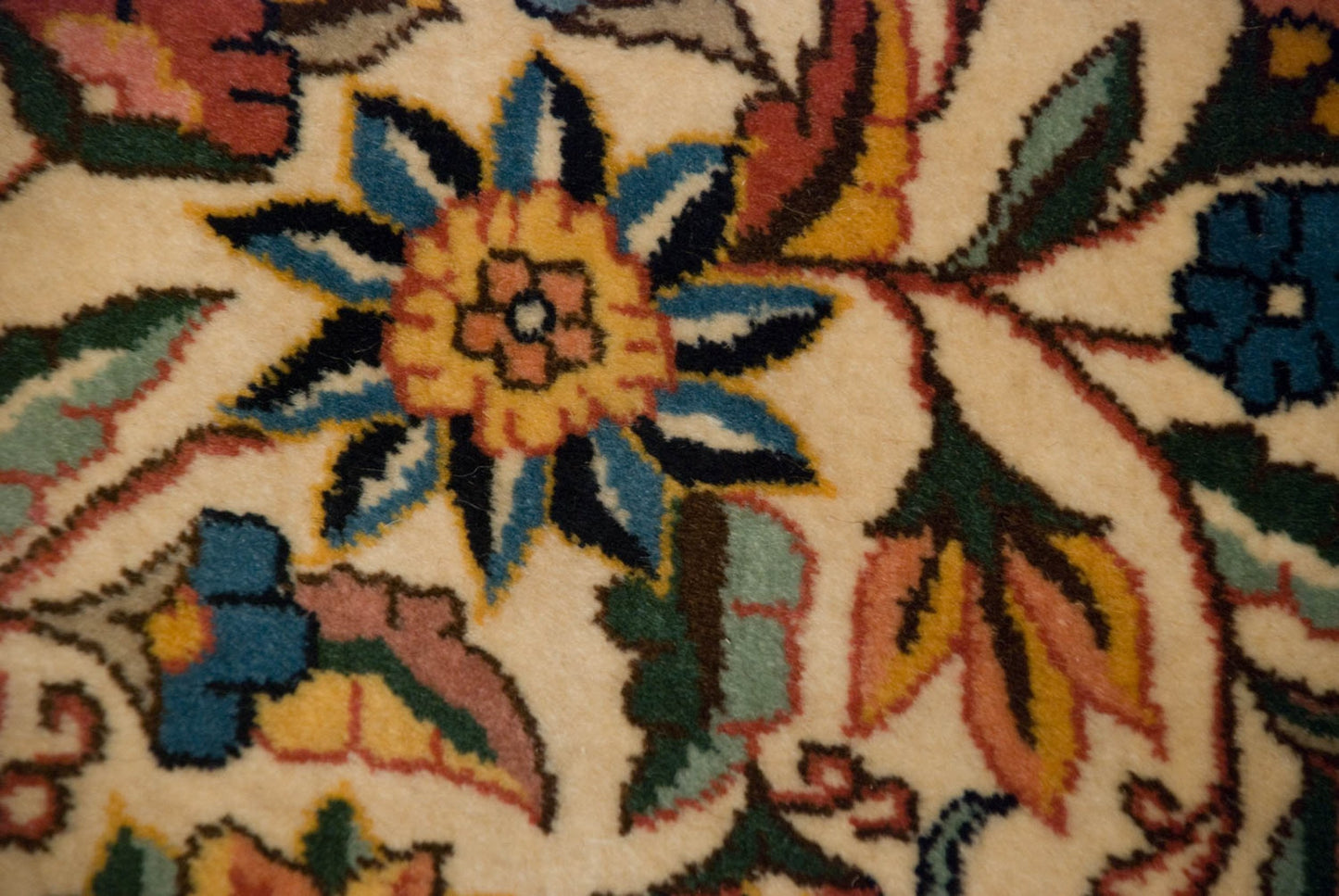 10x14.5 Vintage Fine Bulgarian Isfahan Design Carpet