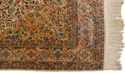 10x14.5 Vintage Fine Bulgarian Isfahan Design Carpet