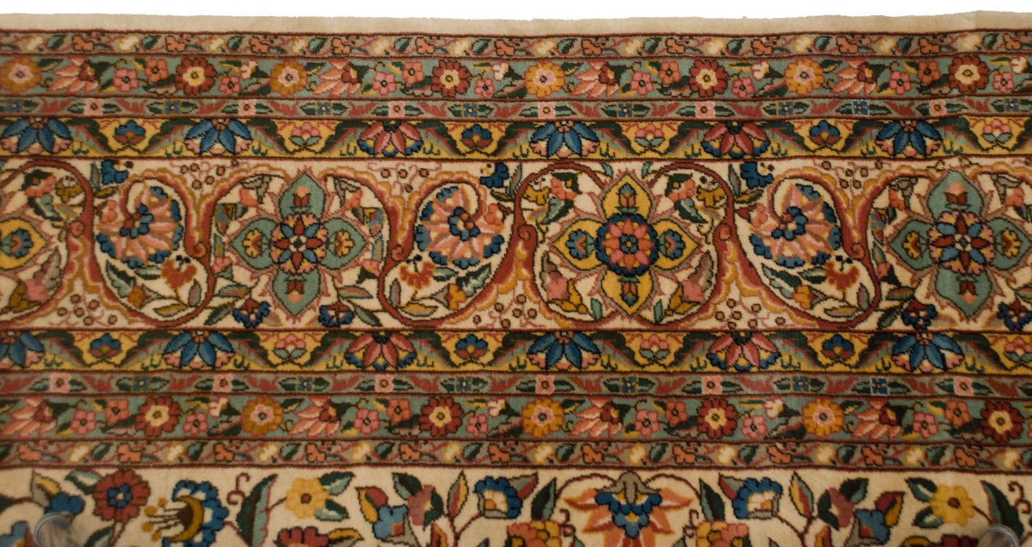 10x14.5 Vintage Fine Bulgarian Isfahan Design Carpet