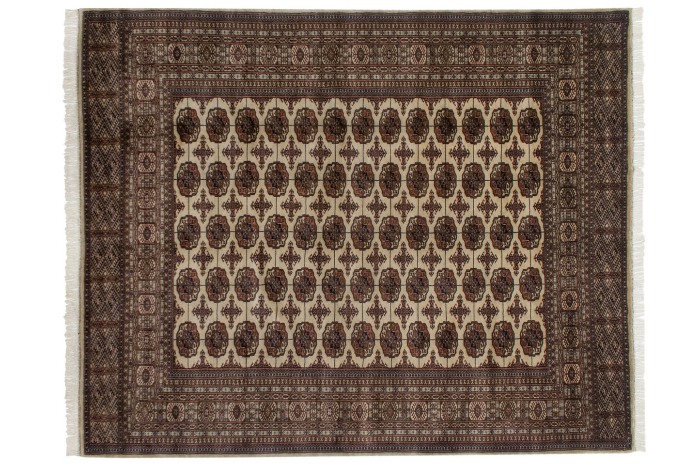 8x10 Vintage Fine Bokhara Carpet
