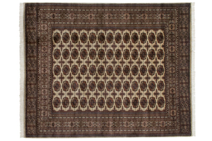8x10 Vintage Fine Bokhara Carpet