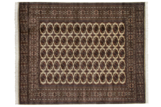 8x10 Vintage Fine Bokhara Carpet
