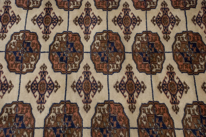 8x10 Vintage Fine Bokhara Carpet