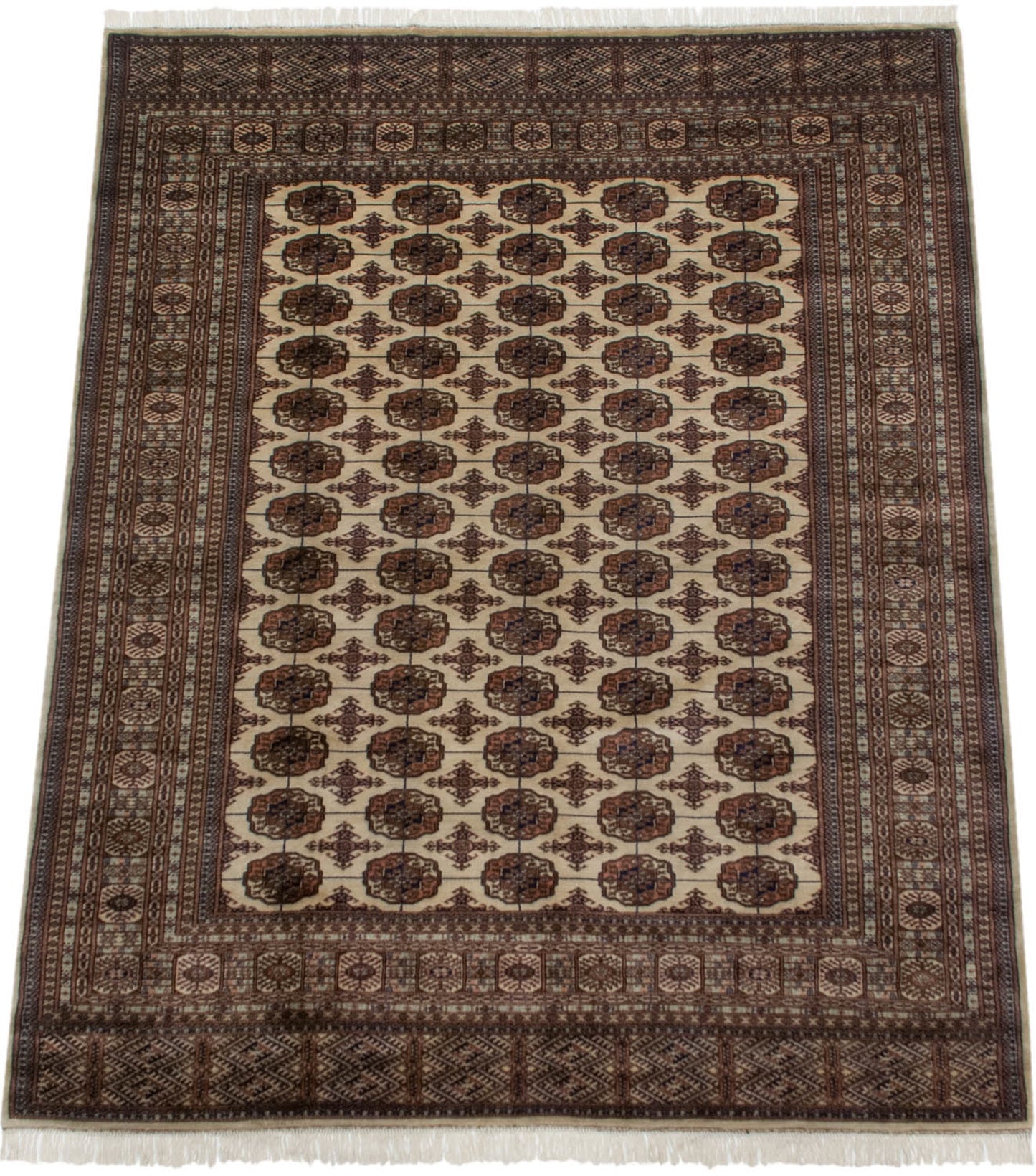 8x10 Vintage Fine Bokhara Carpet