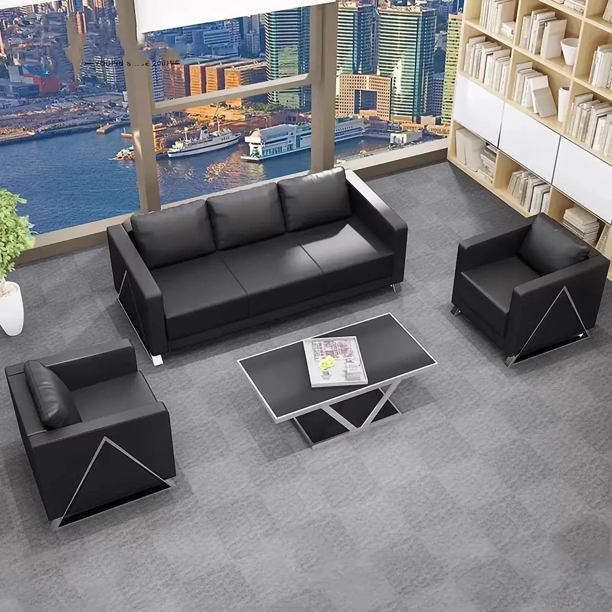Asker · Office Waiting Area Lounge Seating Set