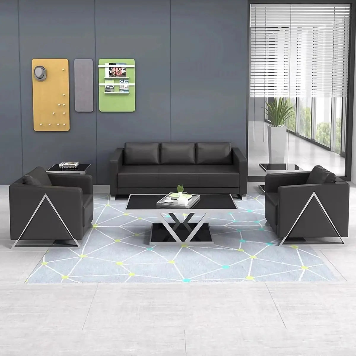 Asker · Office Waiting Area Lounge Seating Set